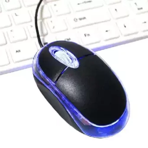 3D LED Optical Wheel Wired Mouse