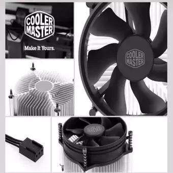 Cooler Master I50 CPU Cooler 92mm Low Noise Cooling Fan