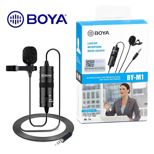 Boya Professional Microphone For Mobile, Dslr