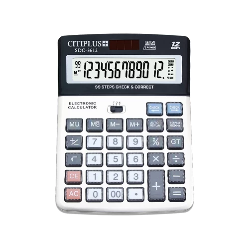 12-Digits Desktop Calculator Citiplus