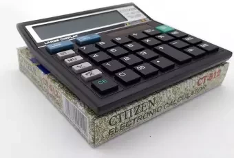 Electronic Calculator - Black Color CT-512