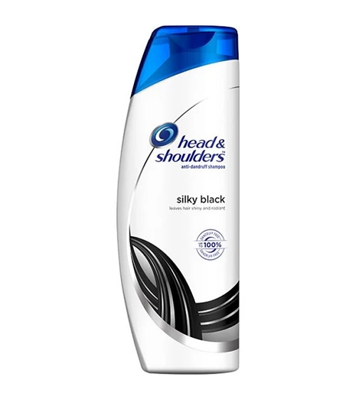 Head & Shoulders Silky Black Shampoo 180ml
