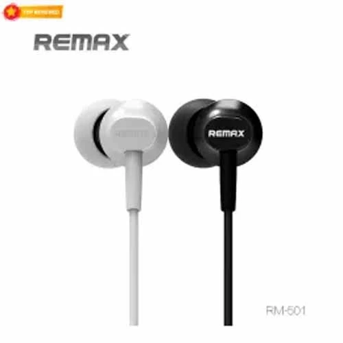 Remax RM 501 In Ear Earphone Stereo Sound Metal Body