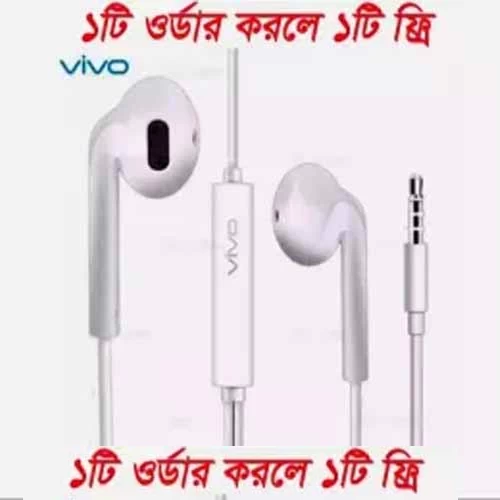 Vivo In Ear Earphone Best Sound quality for any Android - White