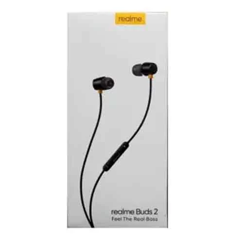 Realme buds 2 Wired Earbud In-ear mi Bass Subwoofer Stereo Earphones Hands-free 3.5mm with Mic For all mobile buy 1 get 1 free