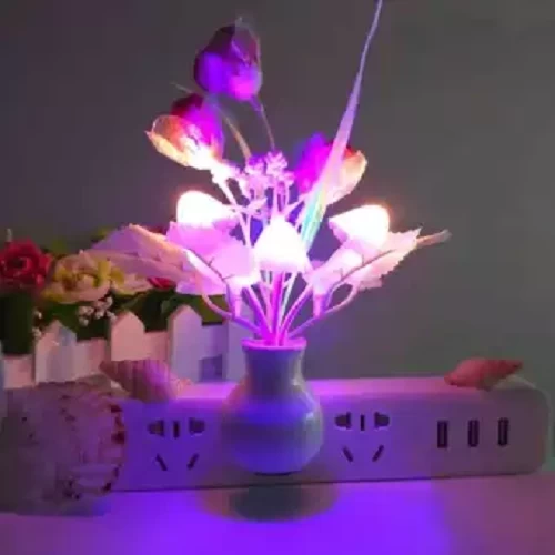LED Mushroom Night Lamp Automatic Sensor