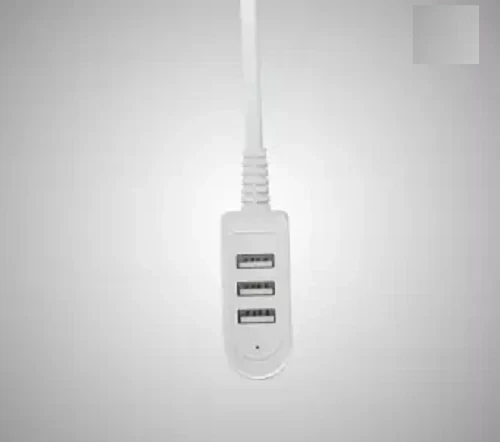 3-Port Portable USB With LED Light 3.0 Super Speed Hub with Keyboard/Mouse Sharing and File Transfer