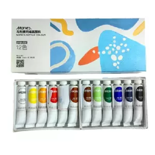 Maries Acrylic color set (12ml) - 12 Pcs/color