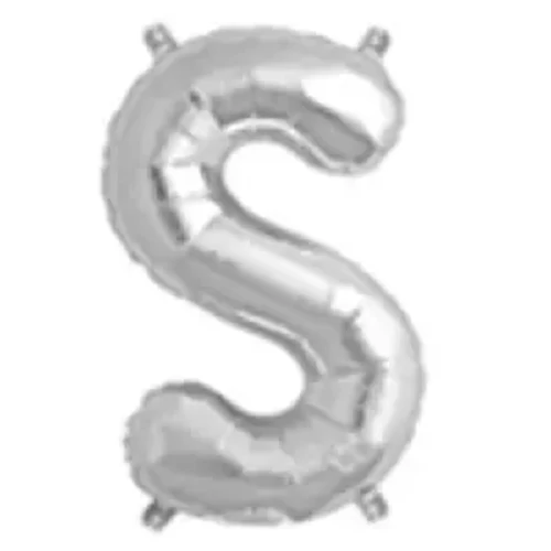 Aluminum Foil Letters & Number Banner Balloons for Party Supplies, Seminar, Birthday Decorations