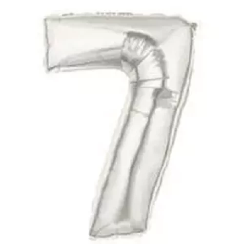 Aluminum Foil Letters & Number Banner Balloons for Party Supplies, Seminar, Birthday Decorations