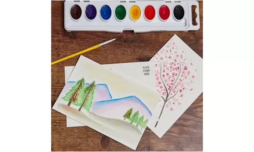 Papertree Mini art card (4 x 4 inch) - 10 pcs