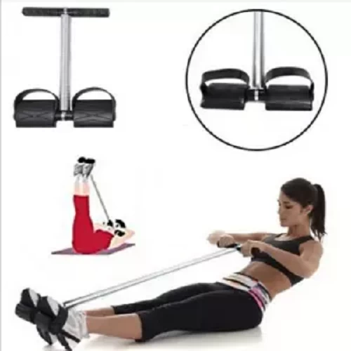 TUMMY TRIMMER Protabte &tightweighEtse iFHPhere .Flattens tummy in just minutes a day Firme chest and arms Tightens hips and thighs