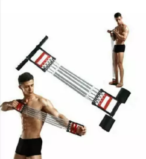 Three Function Exerciser Pedal Arms Waist Chest Muscle Training Fitness Expanderতিনটি ফাংশন ব্যায়ামকারী প্যাডেল অস্ত্র কোমর বুকের পেশী প্রশিক্ষণ ফিটনেস এক্সপেন্ডার