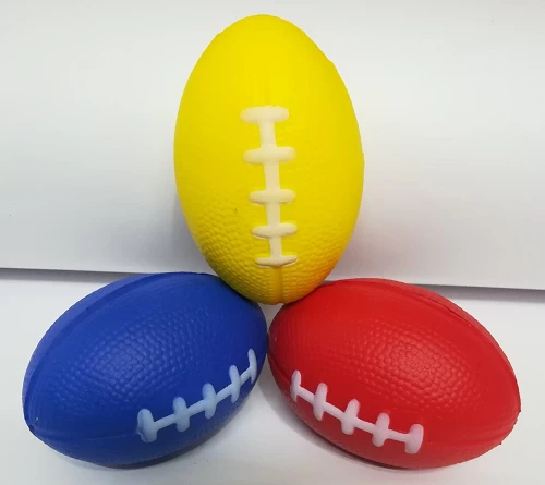 Massage ball / Physiotherapy ball ecg shape rugby ball