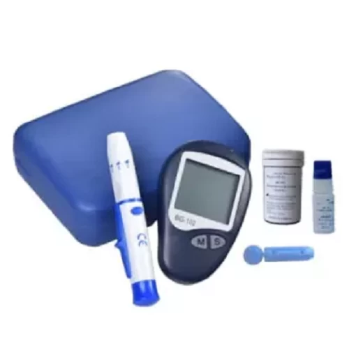 Life Time Guarantee Blood Glucose Monitor/Meter With 10 Strip & 10 Blood Lancets Free