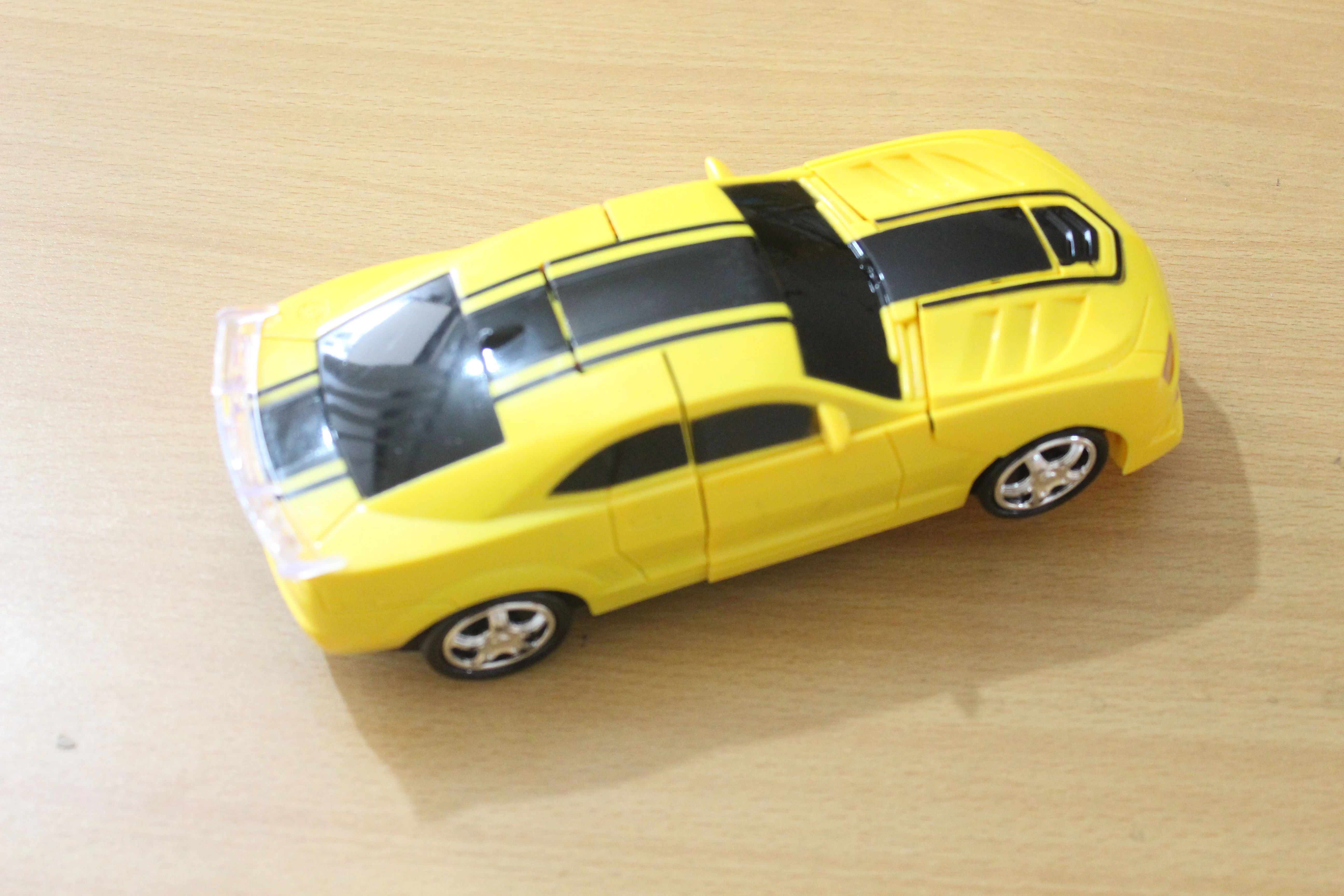 Sports car for toy - Yellow color