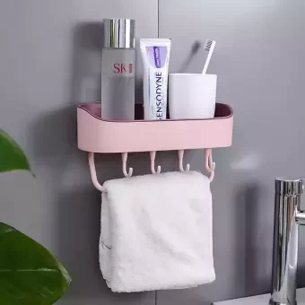 High Quality Square Bathroom Shelf