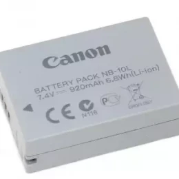 Canon NB-10L Battery Pack For G1 X, G3-X, SX40 HS, SX50 HS