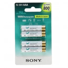 2Pcs Sony Rechargeable Battery AAA