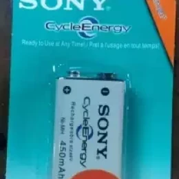 Sony 9V 450mAh Rechargeable Battery