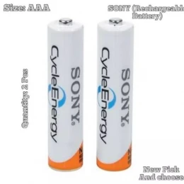 2 PCS-SONY AAA 4300mAh -1.2V Rechargeable Battery