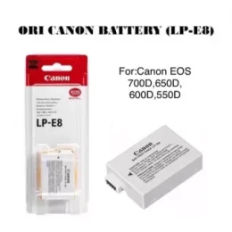 Canon LP-E8 Battery For 700D, 600D, 650D, 550D, Kiss X7