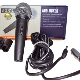 Microphone AUD -100XLR - Unidirectional Microphone, 3-Pin 100xlr connector