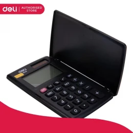 8 Digit Pocket Calculator - Black Deli E39219