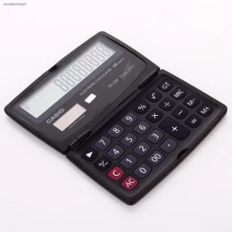 Solar and Battery Portable Extra Large Display Calculator - Casio SX-220-W