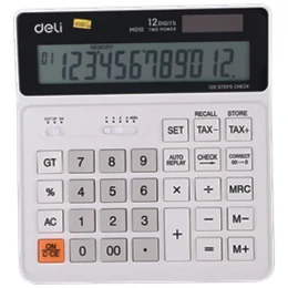 Wide Desk Calculator Deli EM01010