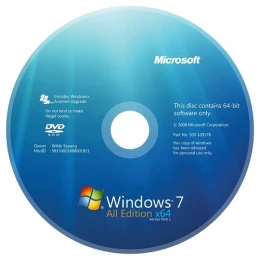 Windows 7 DVD for pc
