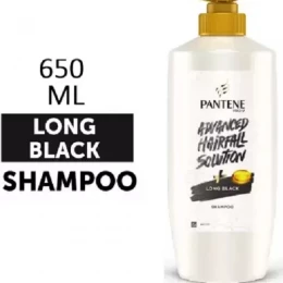 Pantene Shampoo Long Black 650ML