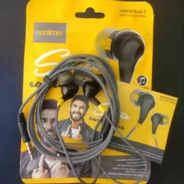 Realme Earphone With Mic Ear Buds 2 with Mobile stand free