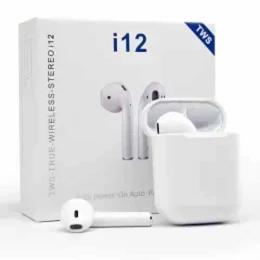 i12 Tws Wireless Bluetooth 5.0 Stereo Earphone Touch Control Headphones