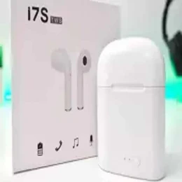 HBQ I7S Double Dual Mini Wireless 4.1 Bluetooth Earphone With Power Case