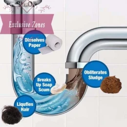 Powerful Eco-Friendly Sink Drain / Pipe Cleaner