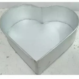 4Pcs Love/Hart shape Cake Mold,Aluminum Love/Hart cake mold 4pis set,Make Cake,Pudding And More,Oven Proof Cake Pan Set.