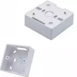 MK 1/2/3/4 Gang PVC Box white colour for switch