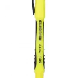Deli Pen Style Highlighter, Yellow (U35170) 1-5mm - 1 Pcs