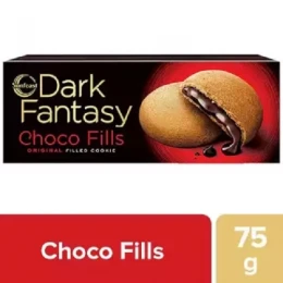 Dark Fantasy Biscuits Choco Fills-75gm (Pack of 4) Combo Pack