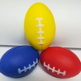 Massage ball / Physiotherapy ball ecg shape rugby ball