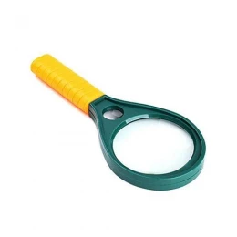 50mm Magnifying Glass - Yellow and Green