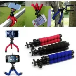 (GEARBEST) Mini Flexible Tripod with Mobile Phone Holder