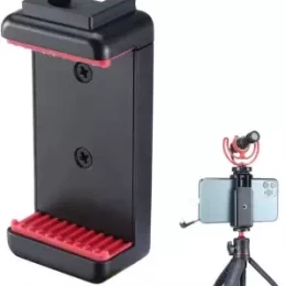 Travel Tripod with Phone Tripod Mount Adapter for Smartphone