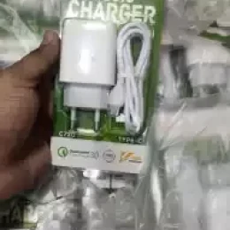 Hoco C72Q Glorious QC3.0 wall charger with Type c cable