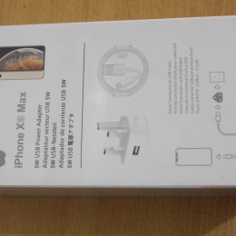 3 Pin iPhone Xs Max 5w USB Power Adapter | Charger