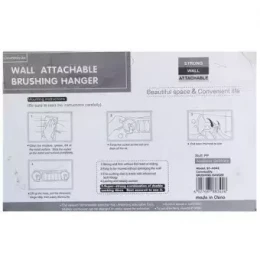 Wall Attachable Brushing Hanger