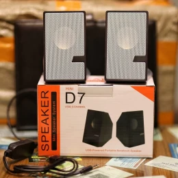 D7 Sound Multimedia 3D Speaker System Mini USB 2.0