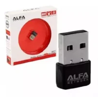 Alfa Wifi USB Adapter LAN Card 300Mbps 3001N Wireless With Driver CD for Desktop PC / Laptop