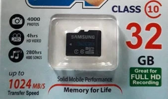 Samsung 32GB Class 10 (Memory Card)